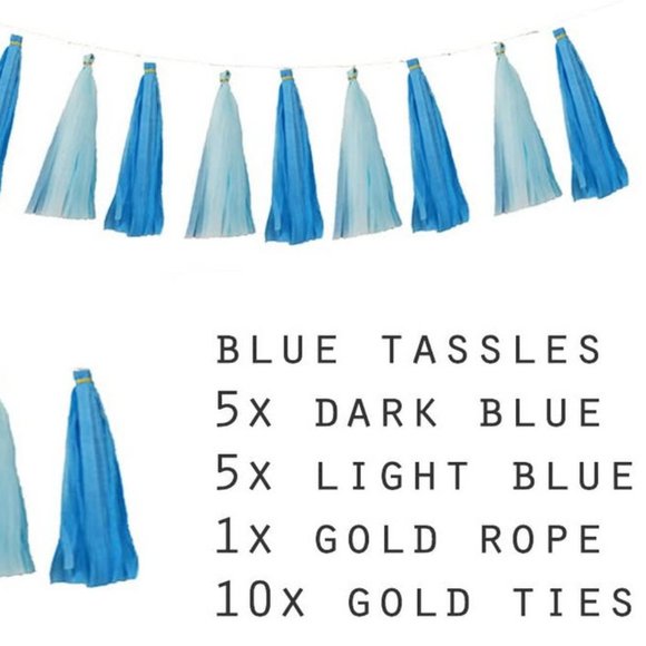 It's a Boy Blue Baby shower decorations set! - Picture 5 of 10